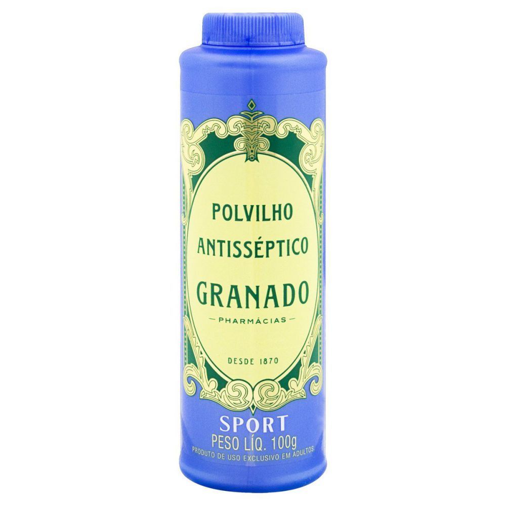 [TESTE] Granado Polvilho Antisséptico Sport Azul 100G