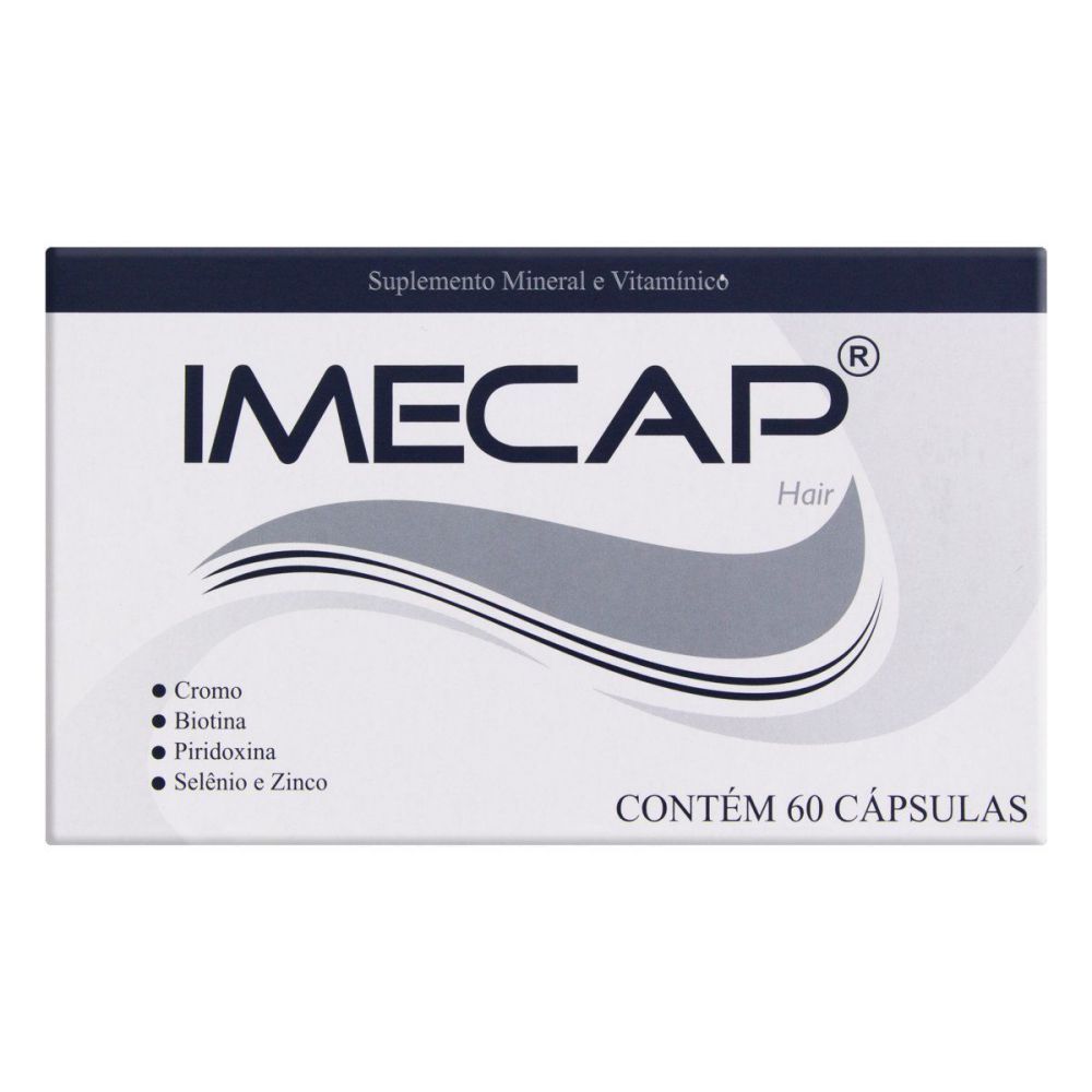 Imecap Hair Caixa Com 60 Cápsulas