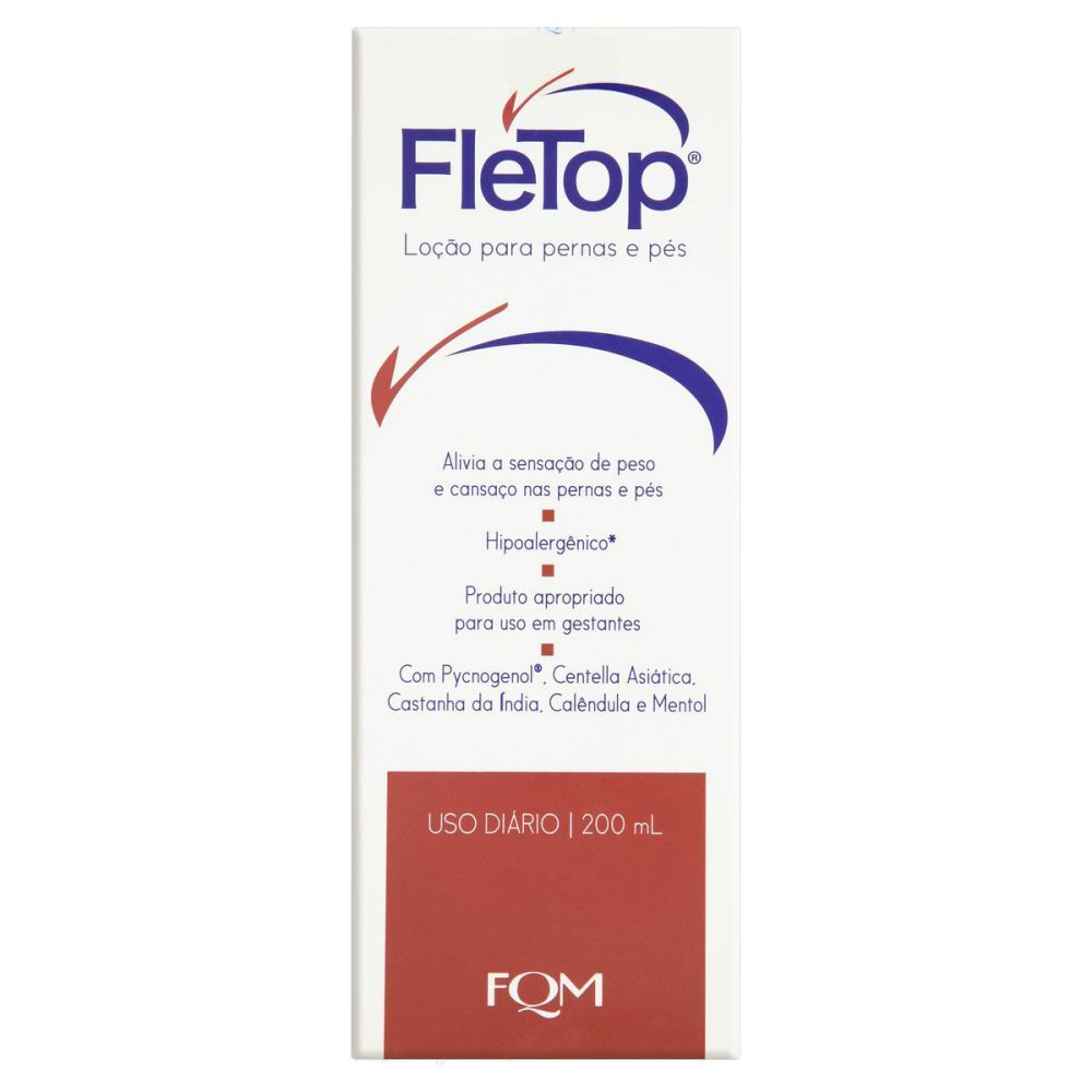 [TESTE] Loção Para Pernas E Pés Fletop 200mL