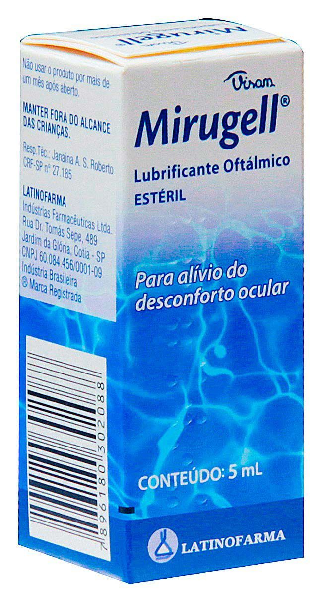 [TESTE] Mirugell 5mL Solucao Oftalmica Esteril
