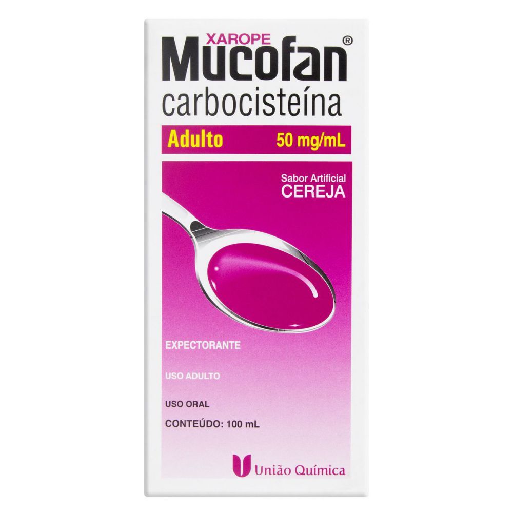 [TESTE] Mucofan 50Mg/mL Caixa Com 1 Frasco Com 100mL De Xarope + Copo Medidor
