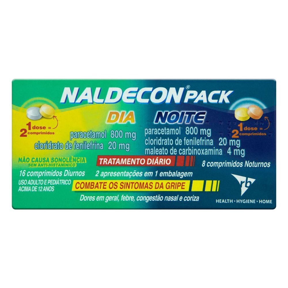 [TESTE] Naldecon Pack Anti Gripal 24 Comprimidos