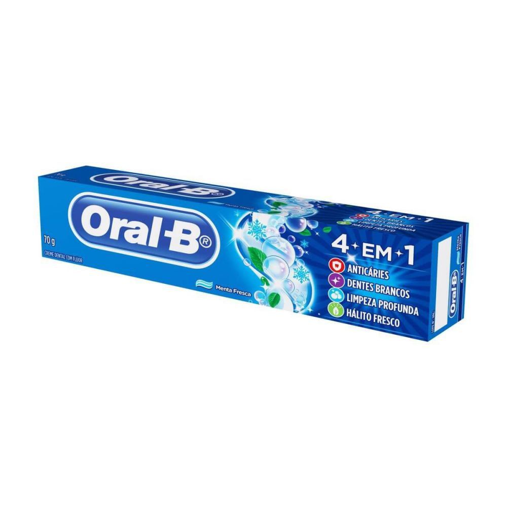 [TESTE] Oral B Creme Dental 4 Em 1 Leve 6 Pague 5 Com 70G Cada