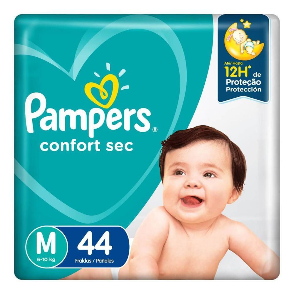 [TESTE] Pampers Confortsec Mega Tamanho M 44 Unidades