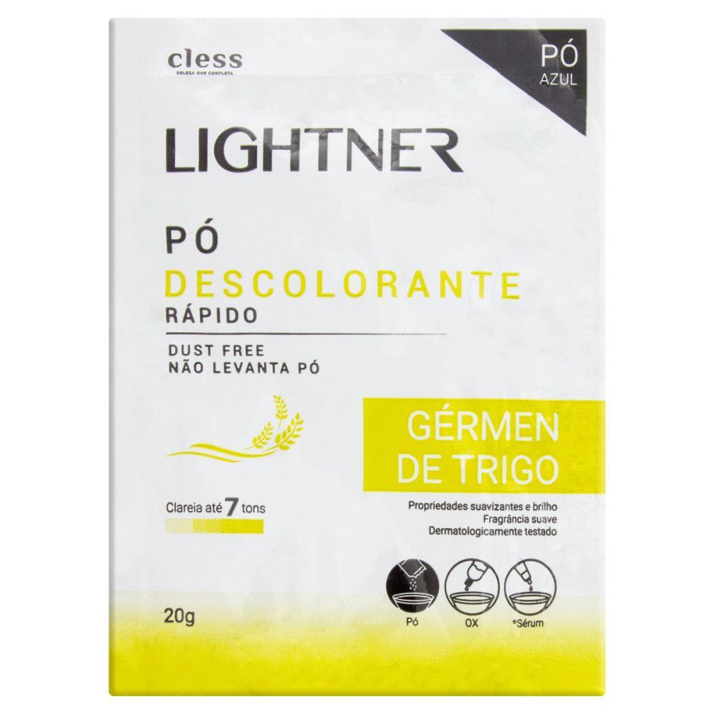 [TESTE] Pó Descolorante Lightner Gérmen De Trigo 20G