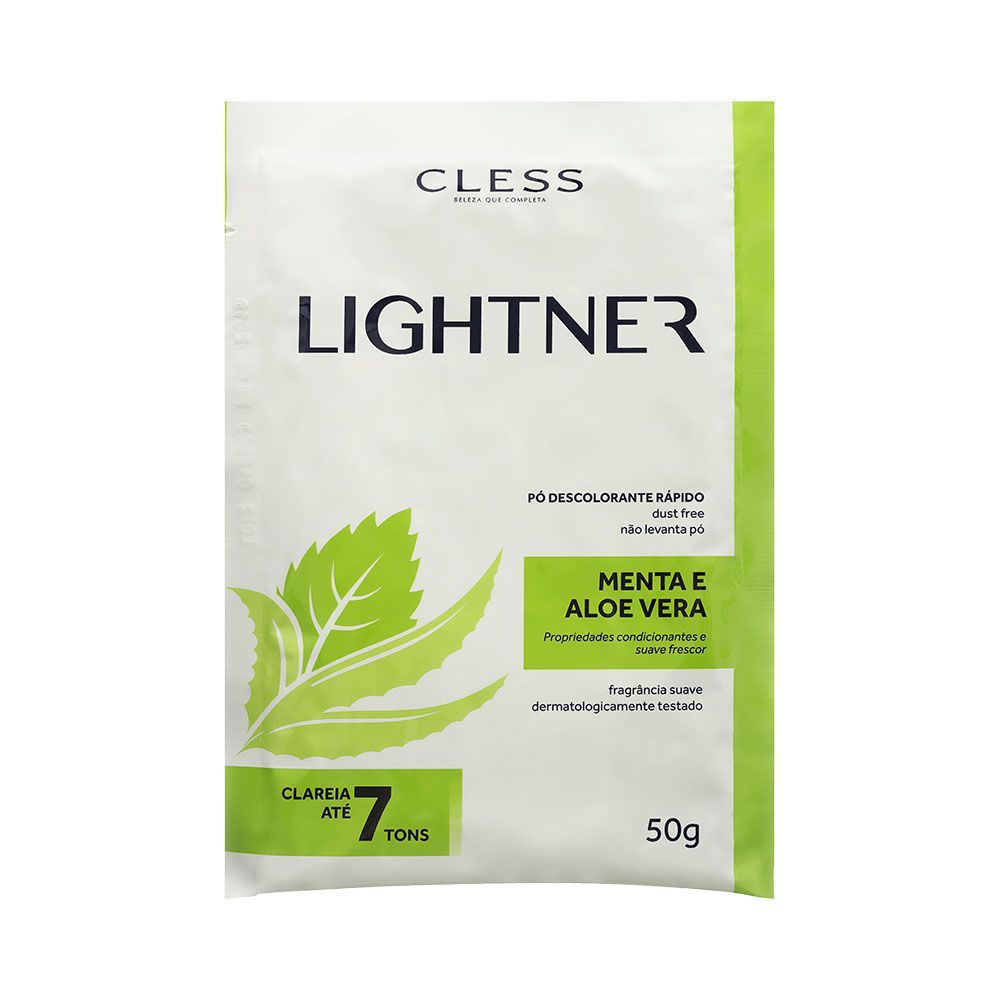[TESTE] Pó Descolorante Lightner Menta E Aloe Vera 50G