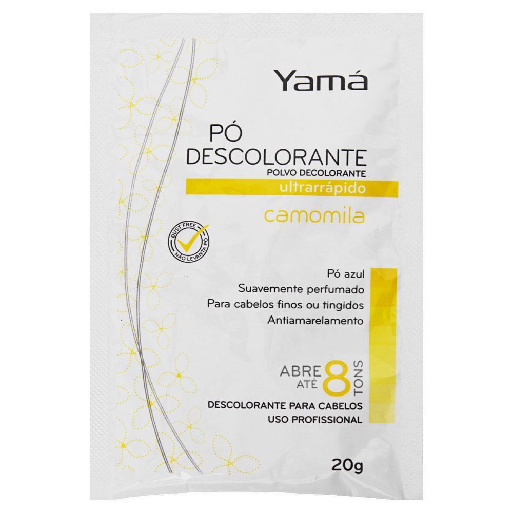 [TESTE] Pó Descolorante Yamá Camomila 20G