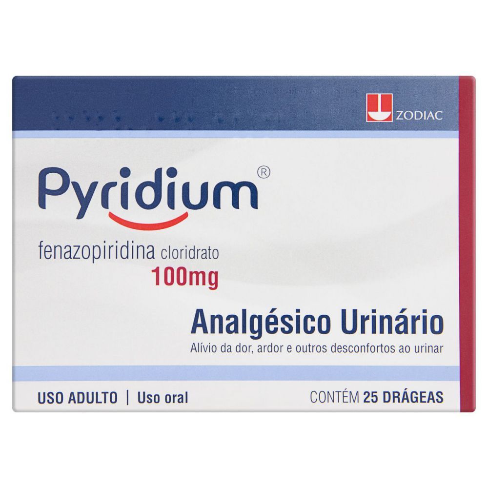 [TESTE] Pyridium 100Mg Caixa Com 25 Drágeas