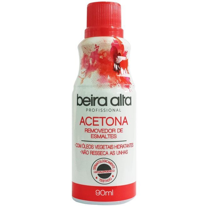 Removedor Esmalte Beira Alta 90mL Pte 12Unidade