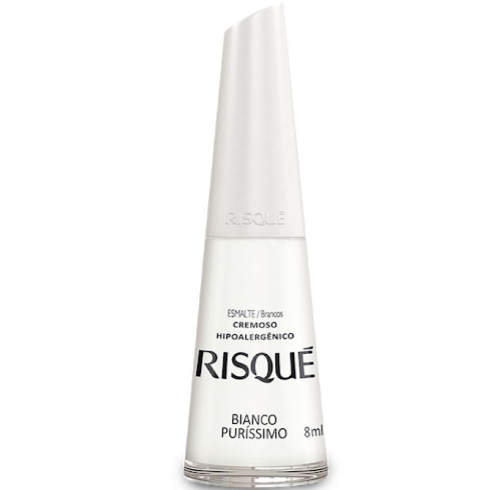 [TESTE] Risque Esmalte Cremoso Bianco Purissimo 8mL