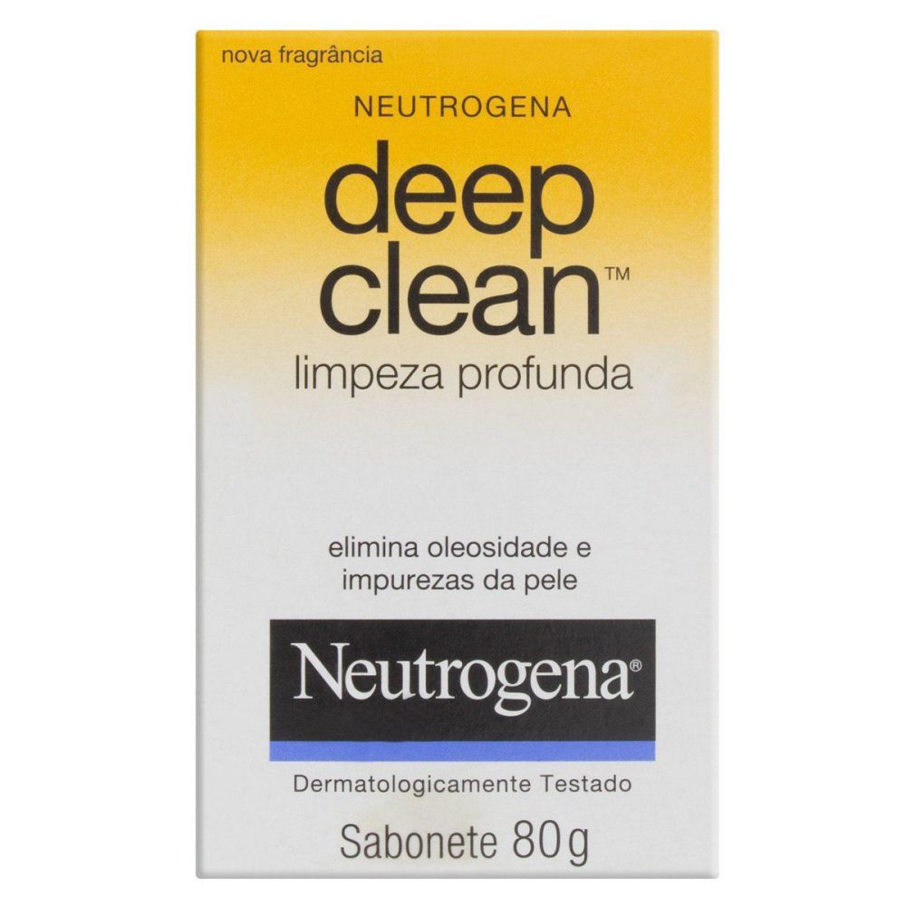 [TESTE] Sabonete Facial Neutrogena Deep Clean Limpeza Profunda Barra 80G