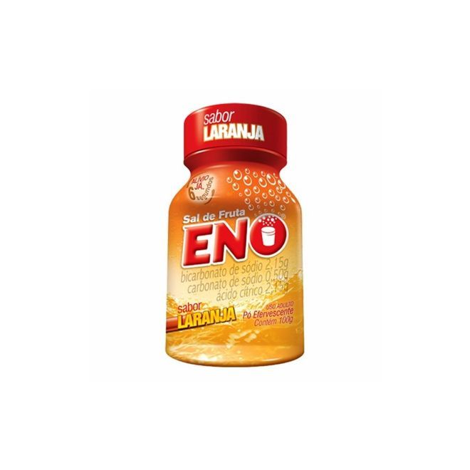 [TESTE] Sal De Frutas Eno Frasco Com 100G De Pó Efervescente De Uso Oral Laranja
