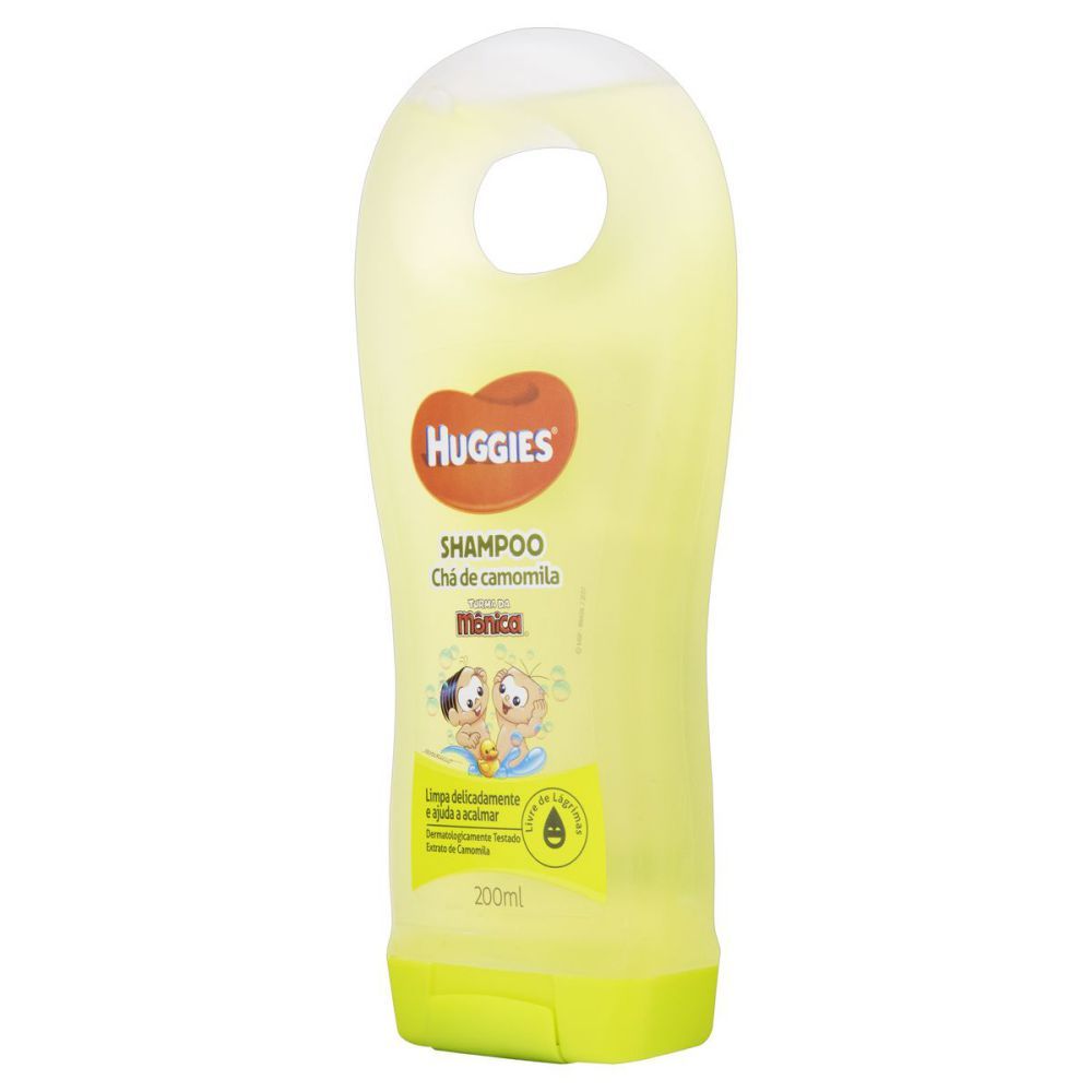 [TESTE] Shampoo Infantil Huggies Turma Da Mônica Chá De Camomila 200mL