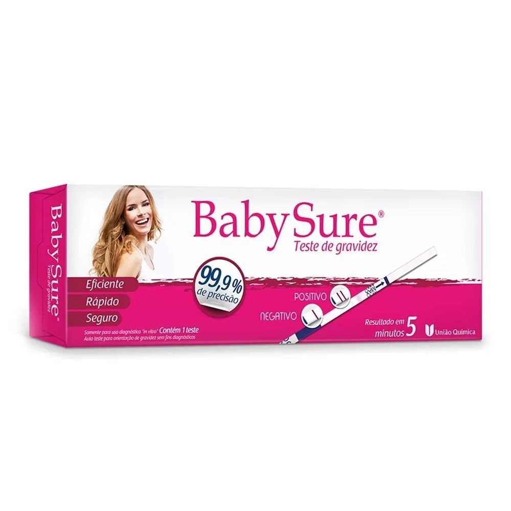 [TESTE] Teste Para Gravidez Baby Sure 1 Unidade