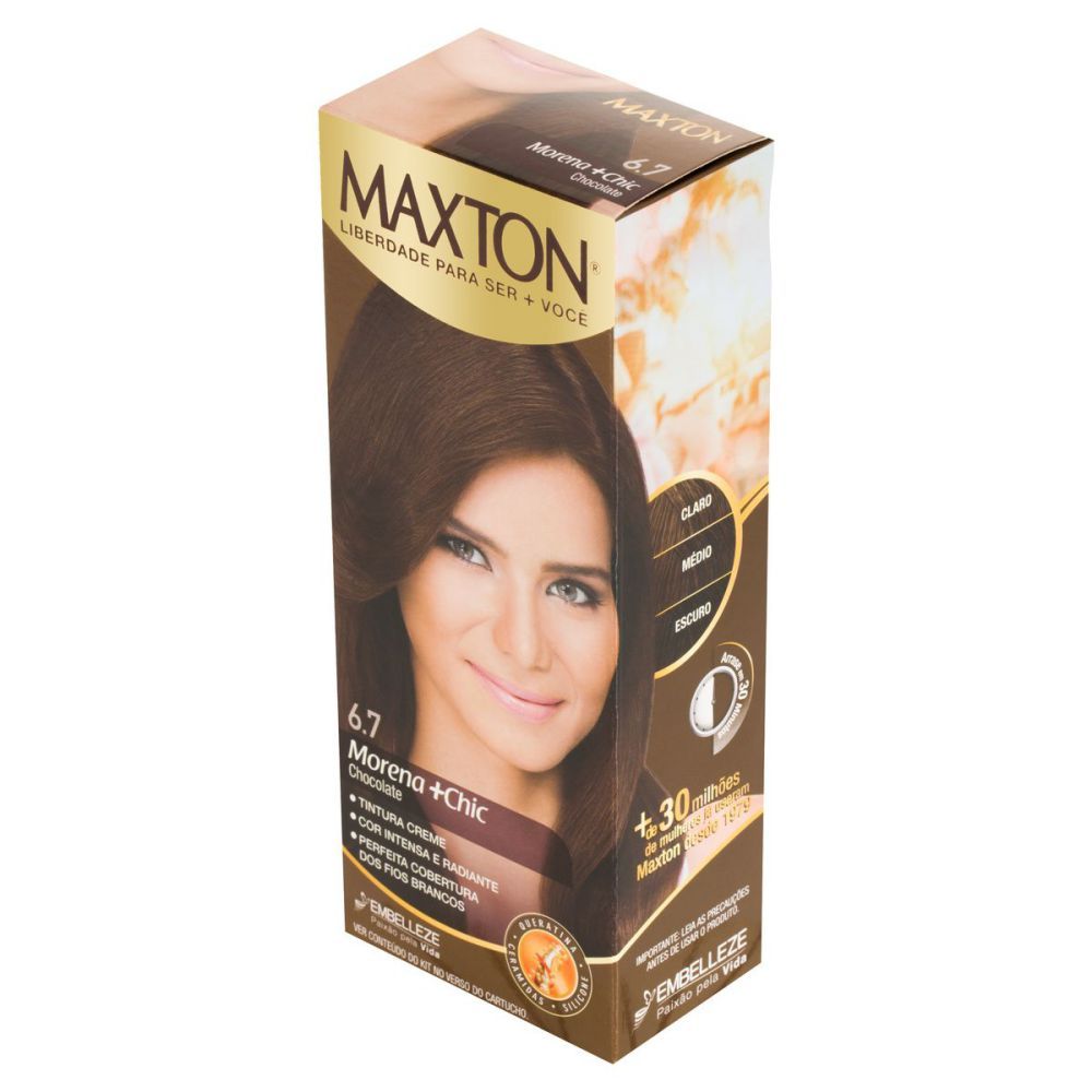 [TESTE] Tintura Maxton Creme Kit Pratico 6.7 Chocolate