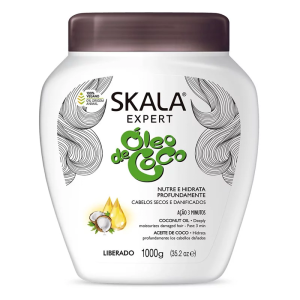 Creme De Tratamento Óleo De Coco Skala 1Kg