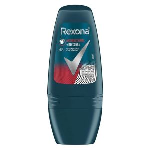 Desodorante Masculino Rexona Motionsense Antibacterial Invisible Roll-On 50mL