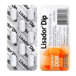 Lisador Dip 1G Blister Com 8 Comprimidos