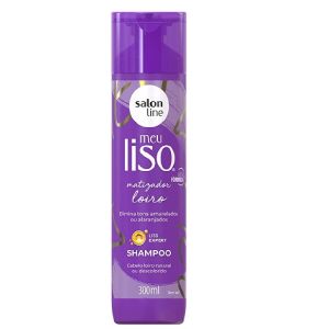 Shampoo Matizador Salon Line Meu Liso #Loiromatizado 300mL