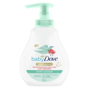 Sabonete Líquido Infantil 200mL Hidratação Sensível Unit Dove Baby