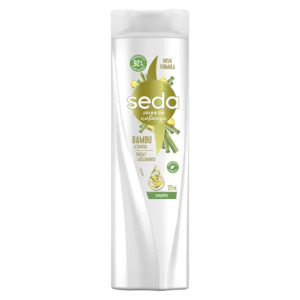Shampoo Seda Recarga Natural Biotina + Óleo De Rícino Com 325mL