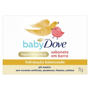 Sabonete Em Barra Dove Baby Hidratação Balanceada Com 75G