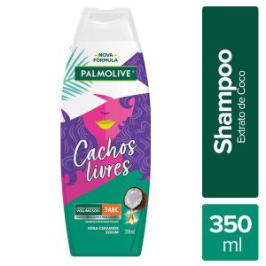 Shampoo Palmolive Cachos Livres Extrato De Coco 350mL Palmolive 350mL