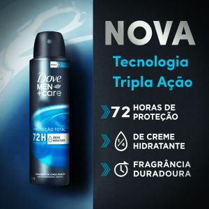 Antitranspirante Aerosol Cuidado Total Dove Men Care 150 mL