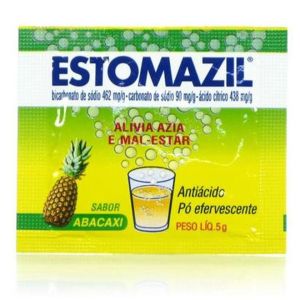 Estomazil 462Mg + 90Mg + 438Mg Caixa Com 5G De Pó Efervescente Abacaxi