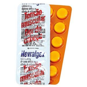 Nevralgex 300Mg + 50Mg + 35Mg Blíster Com 10 Comprimidos