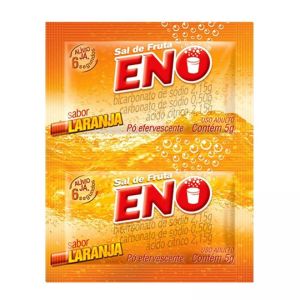 Sal De Frutas Eno 2 Envelopes Com 5G De Pó Efervescente De Uso Oral Laranja