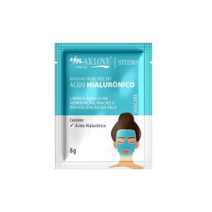 Máscara Facial Max Love Hialurônico 8G