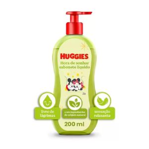 Sabonete Huggies Turma Da Mônica Chá De Camomila Líquido 200mL