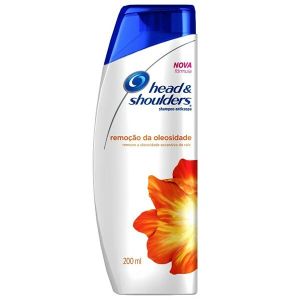 Shampoo De Cuidados Com A Raiz Head & Shoulders Remoção Da Oleosidade 200mL Head & Shoulders