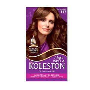 Koleston Novo Coloracao Permanente 537 Marrom Seducao (Tratamento Tubo Dourado)