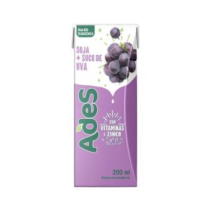 Soja+Suco De Uva Ades 200 mL