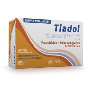 Tiadol Sabonete 50Mg/G, Caixa Com 65G De Sabonete