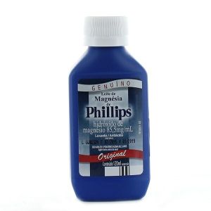 Leite De Magnésia De Phillips 1282,50Mg15mL Frasco Com 120mL De Suspensão De Uso Oral (Sabor Tradicional)