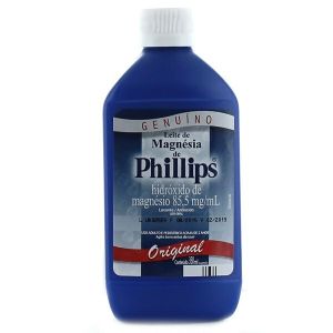 Leite Magnesia Phillips Anti Acido Original 350 mL