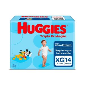Fralda Hug Tripla Xg Jumbinho 12X14