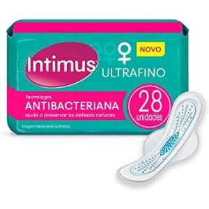 Absorvente Externo Intimus Antibac Comabas 28 Unidades Intimus Tifany