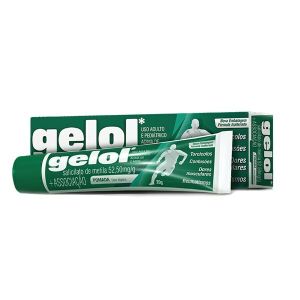 Gelol Pomada 52,2Mg + 44,4Mg + 20,0Mg + 191,97Mgmg Caixa Com 1 Bisnaga Com 20G De Pomada De Uso Dermatológico