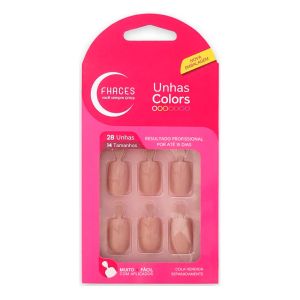 Unhas Fhaces Colors Com 28 Nude