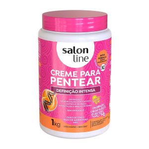Creme De Pentear Salon Line Redutor De Volume Definição Intensa 1000G