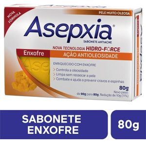 Sabonete Enxofre Asepxia 80G