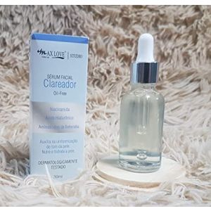 Serum Facial Max Love 30mL Clareador Oil-Free