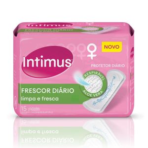Absorvente Intimus Days Protecao Perfumada sem Abas 15 Unidades