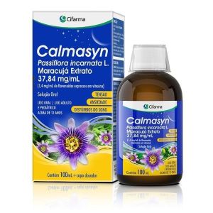 Calmasyn Frasco Com 100mL De Solução De Uso Oral + Copo Medidor