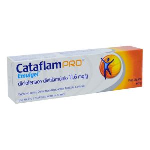 Cataflampro Emulgel 11,6mg Caixa com 1 Tubo com 60G de Gel de Uso Dermatológico