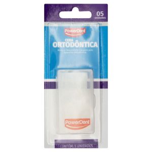Cera Ortodontica Power Wax com 5 Unidades